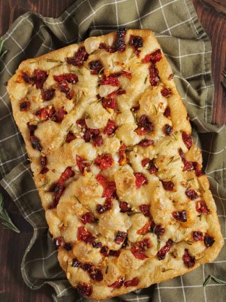 FOCACCIA BREAD SUN  DRIED TOMATO  
